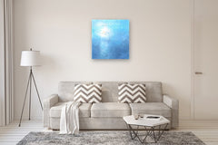 Original art for sale at UGallery.com | Always - Commission by Karen Hansen | $3,300 | acrylic painting | 32' h x 30' w | thumbnail 5