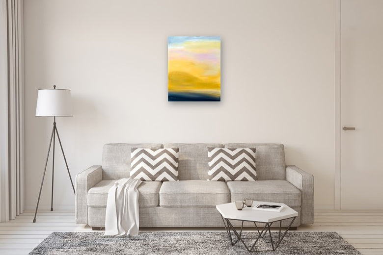 Over the Gulf by JoAnn Golenia |  In Room View of Artwork