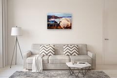 Original art for sale at UGallery.com | Discovering New Worlds by Eric Vanasse | $2,450 | oil painting | 24' h x 36' w | thumbnail 5