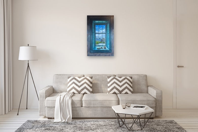 Lubec Window by Jay Jensen |  In Room View of Artwork