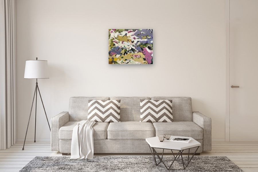 Crazy Daisy by Sheila Grabarsky |  In Room View of Artwork