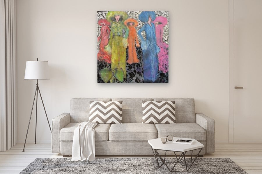 Color Glamour by Mary Pratt |  In Room View of Artwork