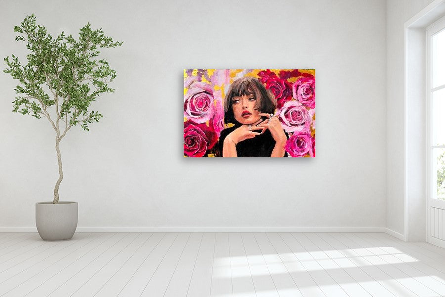 Love Language by Nava Lundy |  In Room View of Artwork