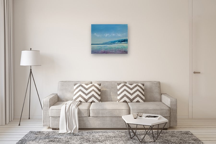 The Coast Line by George Peebles |  In Room View of Artwork