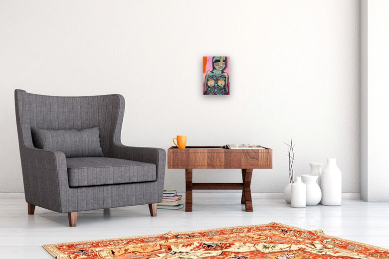 Chaos Within by Sara Rodighiero |  In Room View of Artwork