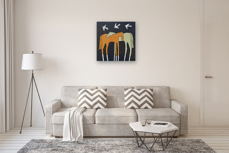 Duo by Jaime Ellsworth |  In Room View of Artwork