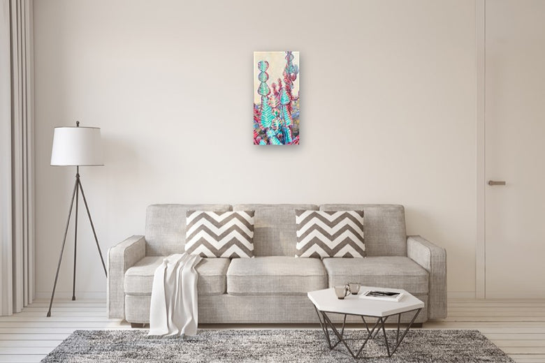 Flora Flora by Marie-Eve Champagne |  In Room View of Artwork