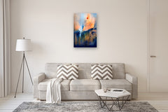 Original art for sale at UGallery.com | Forever by Yamilet Sempe | $2,500 | mixed media artwork | 36' h x 24' w | thumbnail 5