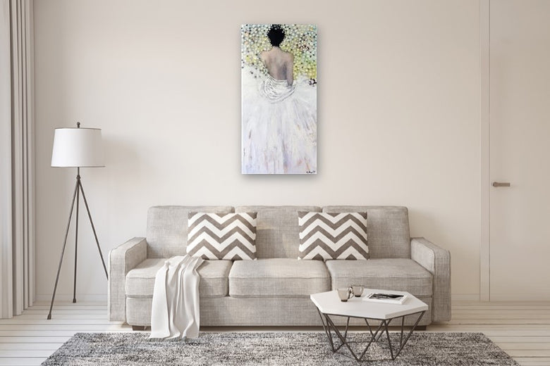 One Must Shimmer by Mary Pratt |  In Room View of Artwork
