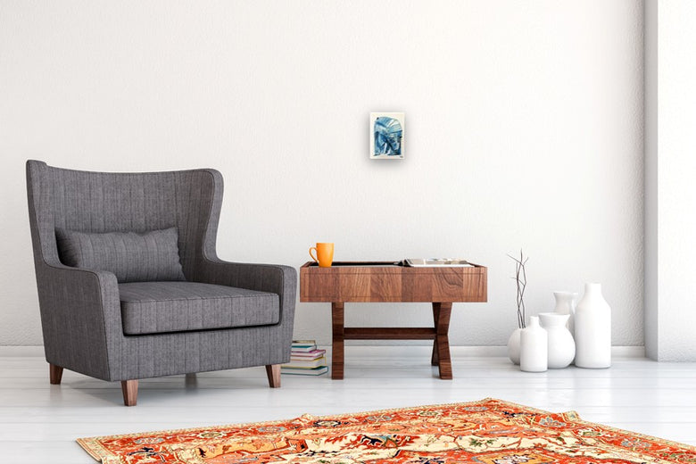 Ice Blue Bear by Timothy Banks |  In Room View of Artwork