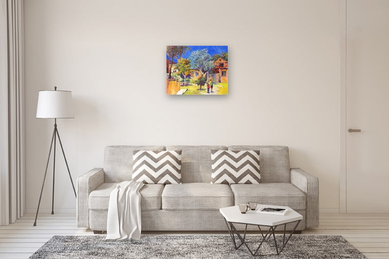 Summer Day, Nostalgia by Suren Nersisyan |  In Room View of Artwork