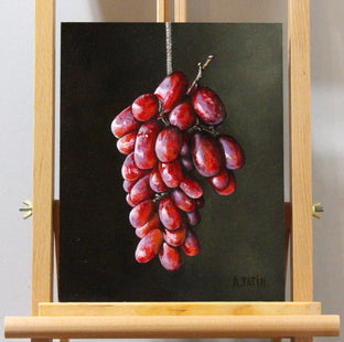 Red Grapes on a String by Art Tatin |  Context View of Artwork 