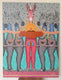Original art for sale at UGallery.com | Coronation by Arvind Kumar Dubey | $5,350 | acrylic painting | 48' h x 36' w | thumbnail 3