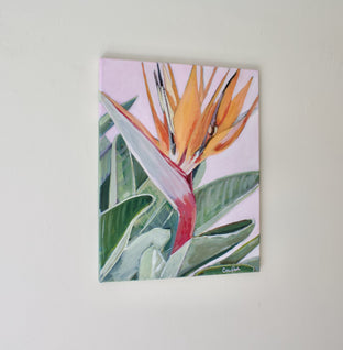 Birds of Paradise by Carey Parks |  Side View of Artwork 