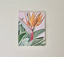 Original art for sale at UGallery.com | Birds of Paradise by Carey Parks | $675 | acrylic painting | 20' h x 16' w | thumbnail 3