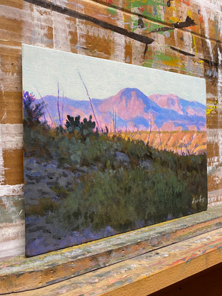 Desert Light by David Forks |  Side View of Artwork 