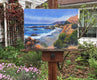 Original art for sale at UGallery.com | Ocean No. 6 by Elizabeth Garat | $1,300 | oil painting | 18' h x 24' w | thumbnail 3