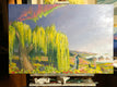 Original art for sale at UGallery.com | Fields of Dreams - Commission by Jesse Aldana | $2,400 | oil painting | 24' h x 36' w | thumbnail 3