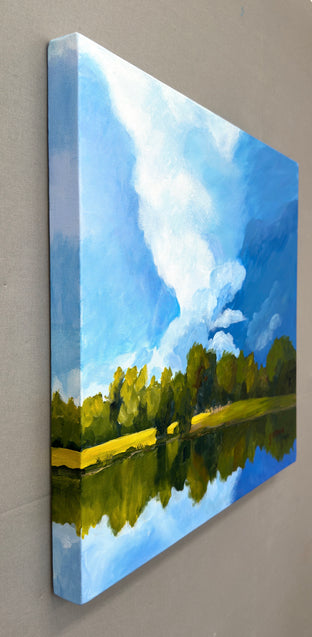 Clearing by JoAnn Golenia |  Side View of Artwork 