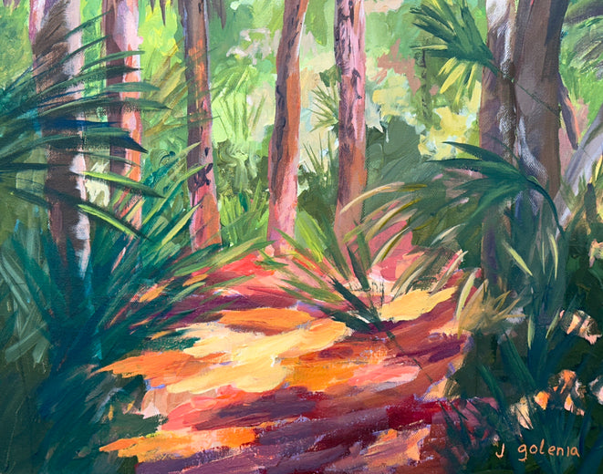 This Florida by JoAnn Golenia |   Closeup View of Artwork