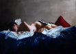 Original art for sale at UGallery.com | Dawn Light by John Kelly | $2,650 | oil painting | 19.5' h x 28.5' w | thumbnail 1