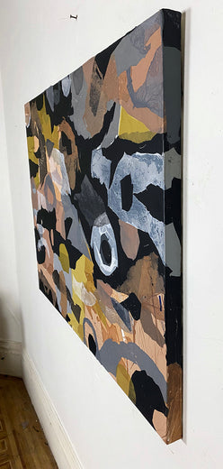 Sahara by Johnny Karwan |  Side View of Artwork