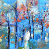 Original art for sale at UGallery.com | Forest Trail by Kip Decker | $1,250 | acrylic painting | 30' h x 30' w | thumbnail 4