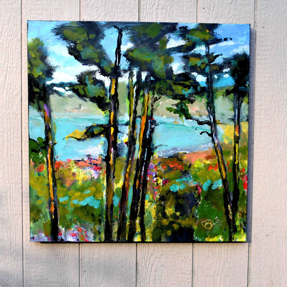 View of Monterey Bay by Kip Decker |  Context View of Artwork