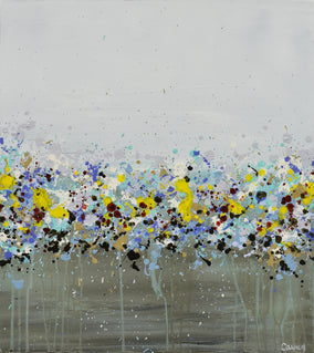 Original art for sale at UGallery.com | Early Spring by Lisa Carney | $725 | acrylic painting | 18' h x 16' w