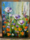Original art for sale at UGallery.com | Blissful Garden Dream by Lisa Elley | $425 | oil painting | 16' h x 12' w | thumbnail 3