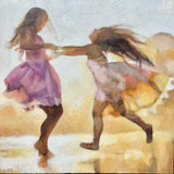 Original art for sale at UGallery.com | Feels Like Summer by Nava Lundy | $3,100 | acrylic painting | 36' h x 36' w | thumbnail 1