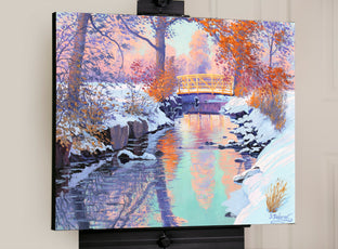 Lilac Winter. by Stanislav Sidorov |  Context View of Artwork 