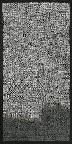 mixed media artwork by Terri Bell titled Bifurcated Maze