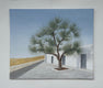 Original art for sale at UGallery.com | Olive Tree and House by Zeynep Genc | $1,350 | acrylic painting | 20' h x 24' w | thumbnail 3