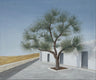 Original art for sale at UGallery.com | Olive Tree and House by Zeynep Genc | $1,350 | acrylic painting | 20' h x 24' w | thumbnail 1