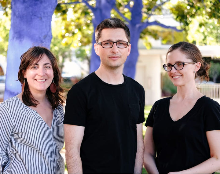  UGallery team photo - (from left to right) Samantha, Alex and Leah 