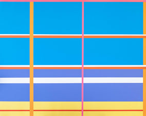 Original art for sale at UGallery.com | Window35 by Wenjie Jin | $1,375 | acrylic painting | 31.5' h x 39.83' w