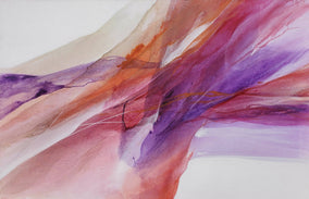 Original art for sale at UGallery.com | Sunset's Bonfire by Dorothy Dunn | $2,200 | acrylic painting | 30' h x 46' w