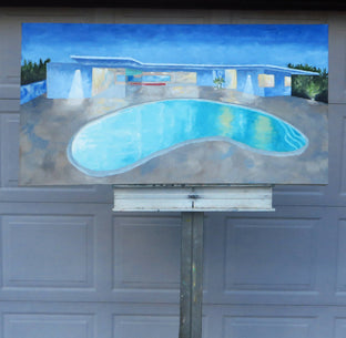 Classic Pool by Mitchell Freifeld |  Context View of Artwork 
