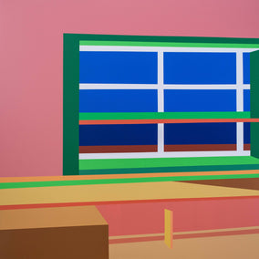 Original art for sale at UGallery.com | Window7 by Wenjie Jin | $2,400 | acrylic painting | 47.24' h x 47.24' w