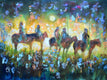 Original art for sale at UGallery.com | Watchful Eyes by Kip Decker | $2,775 | acrylic painting | 30' h x 40' w | thumbnail 1