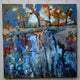 Original art for sale at UGallery.com | Blue Waters by Kip Decker | $2,100 | acrylic painting | 30' h x 30' w | thumbnail 3