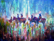 Original art for sale at UGallery.com | The Scouts by Kip Decker | $2,775 | acrylic painting | 30' h x 40' w | thumbnail 1