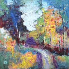 Original art for sale at UGallery.com | Road to Pickens County by Kip Decker | $2,400 | acrylic painting | 30' h x 30' w