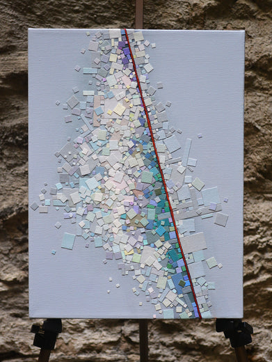 Red String 3 by Tomo Mori |  Context View of Artwork