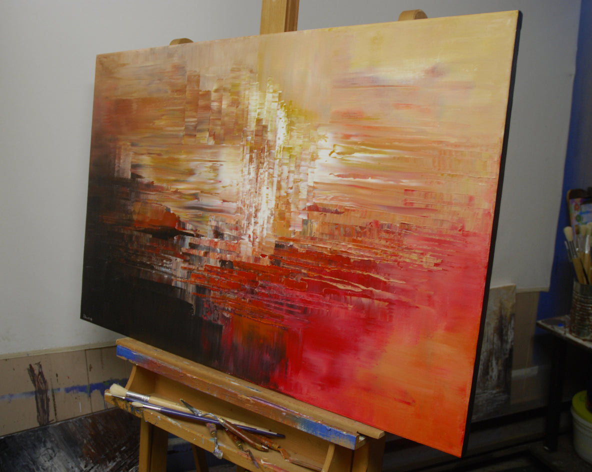 A Certain Ostentation by Tatiana Iliina |  Side View of Artwork