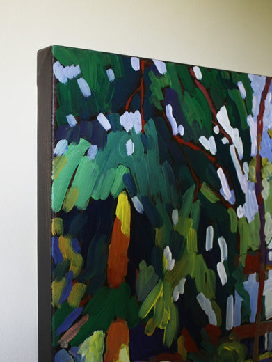 Sylvan Scene by Robert Hofherr |   Closeup View of Artwork