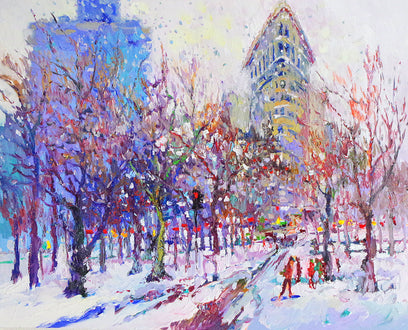 Winter (New York, Flatiron Building) by Suren Nersisyan | Artwork Main Image
