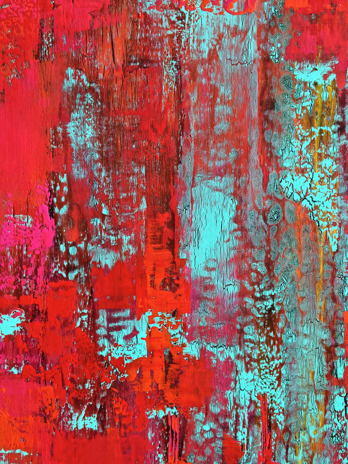 Jazz Funk by Alicia Dunn |  Closeup View of Artwork