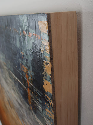 Trespassing through Memories by Patricia Oblack |  Side View of Artwork 